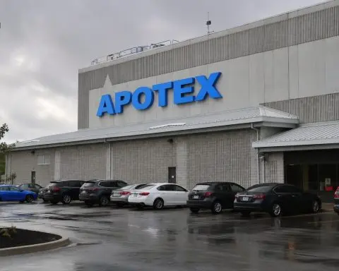 Apotex Health rises on TSX after IPO block grows by C$620 million following Cumberland deal