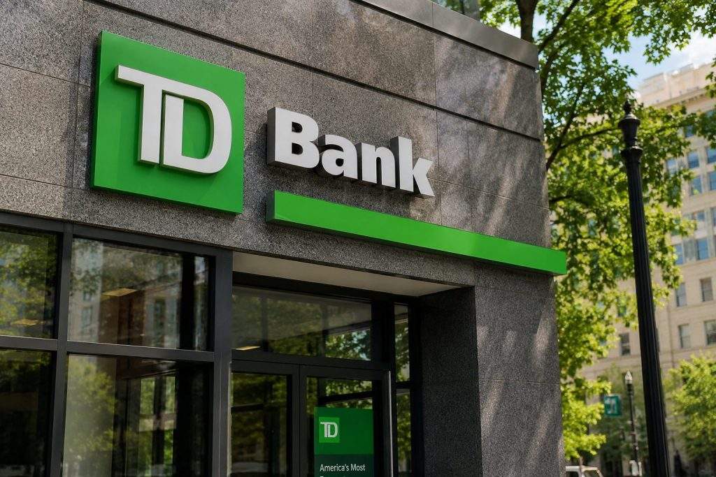 TD Bank (TSE:TD) lags TSX after C$44B surge