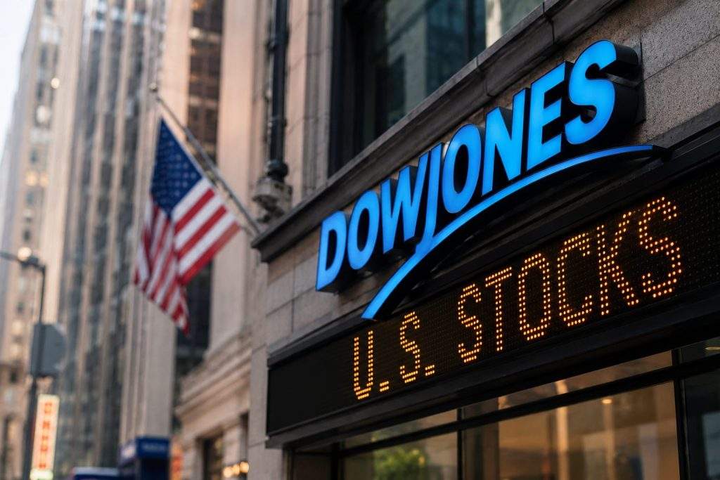 Dow holds top spot as component math favors blue chips; Nasdaq lags