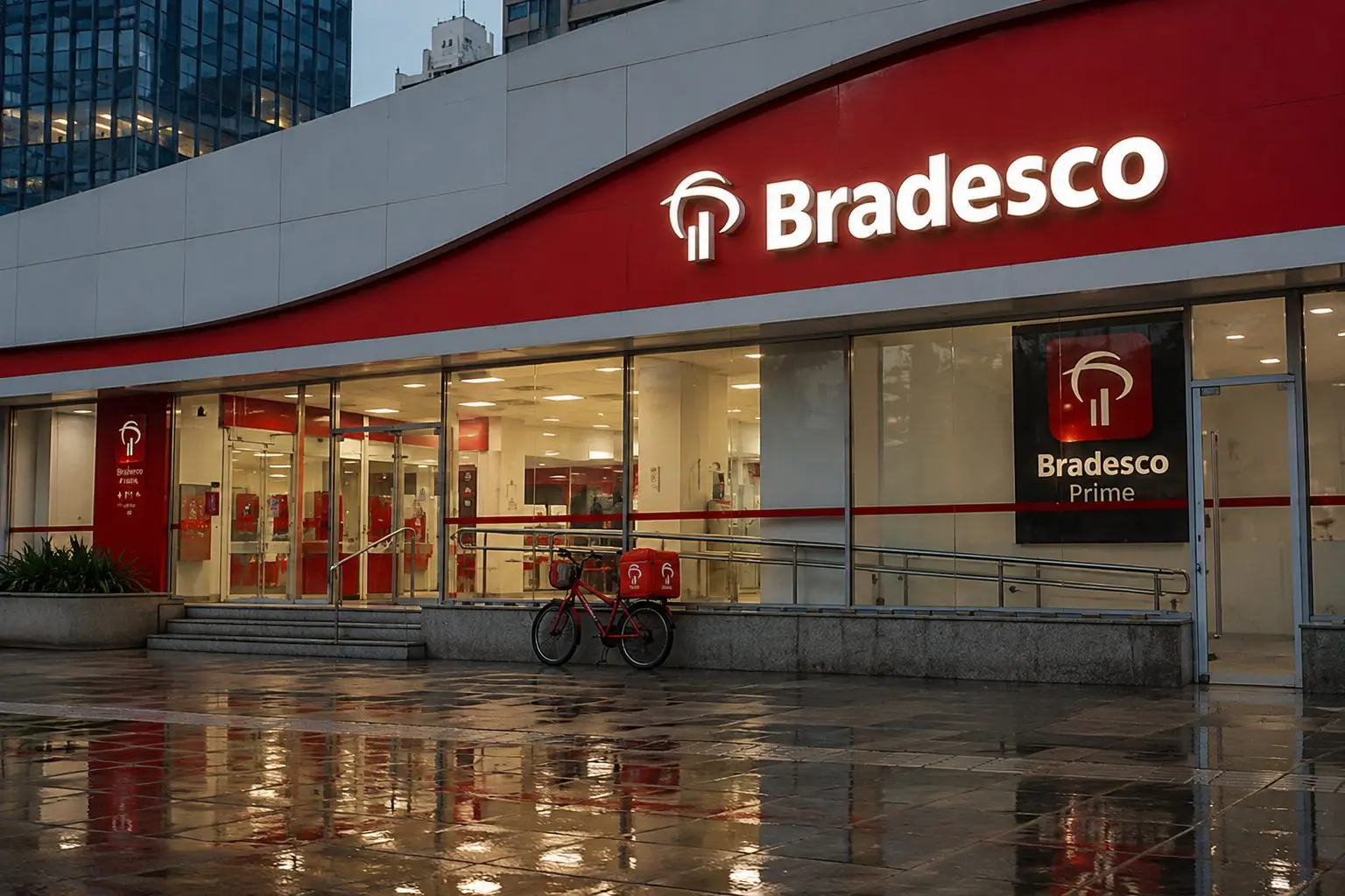 Banco Bradesco (BVMF:BBDC4) falls after ex-rights, payout changes price base