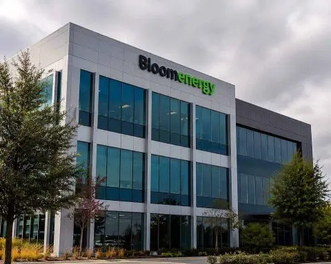 Bloom Energy Shares Gain Following Strong Q2 with Single Customer Representing 73% of Revenue