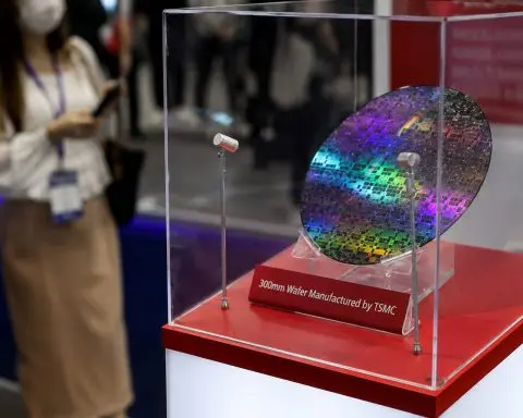 Chip Stocks Slide as TSMC’s AI Mix Exposes a Spending-Growth Risk