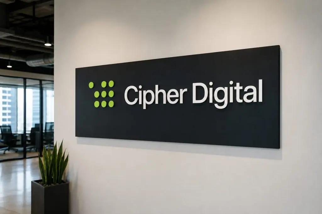 Cipher Digital falls 13% alongside AI data center stocks; bitcoin trades flat