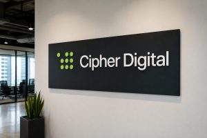 Cipher Digital falls 13% alongside AI data center stocks; bitcoin trades flat