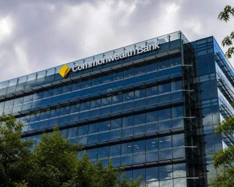 Commonwealth Bank (ASX:CBA) shares extend gains over rivals as spending slowdown challenges its valuation premium