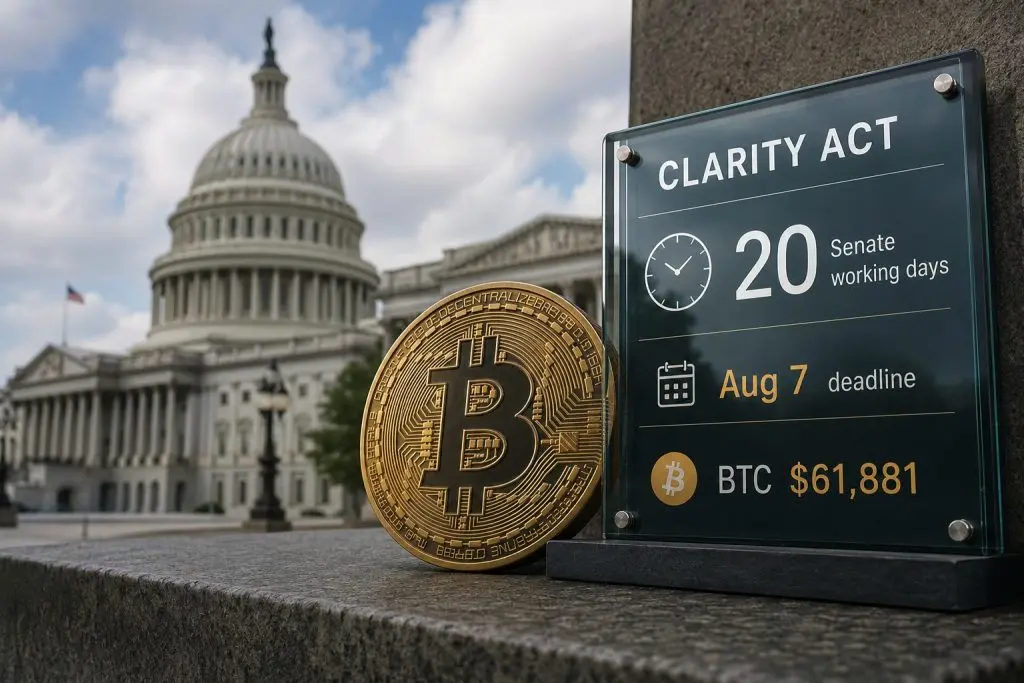 Crypto Stocks Fall Back After Clarity Act Gains Amid Intensifying Senate Ethics Row Crypto Stocks Fall Back After Clarity Act Gains Amid Intensifying Senate Ethics Row