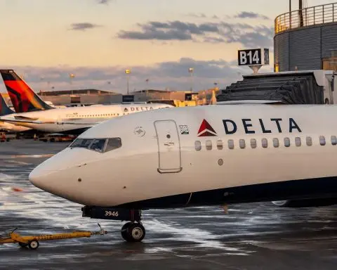 Delta Air Lines (NYSE:DAL) Premium Sales Top Main Cabin — $517 Million Shift
