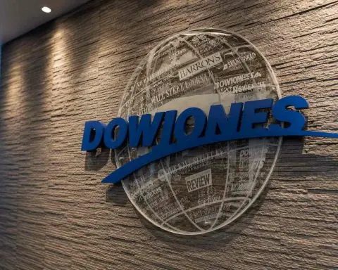 Dow Jones drops 507 points, with three stocks accounting for nearly half of the decline