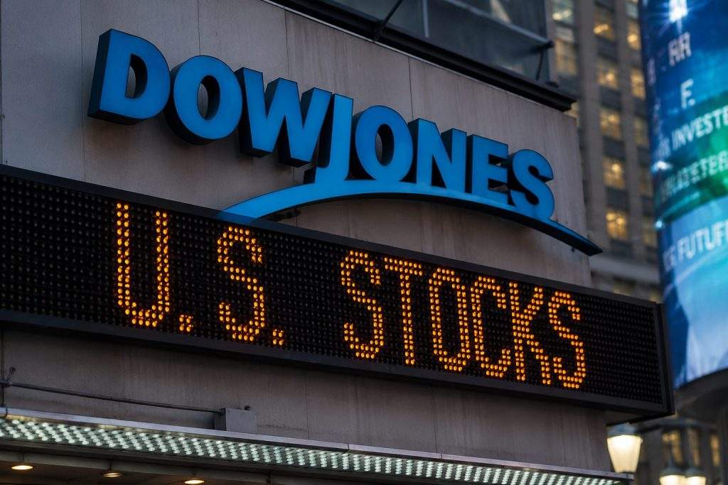 Dow Jones Live: Two Stocks Fuel 340-Point Swing