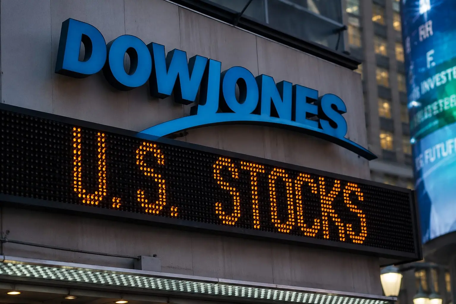Dow Jones Live: Two Stocks Fuel 340-Point Swing