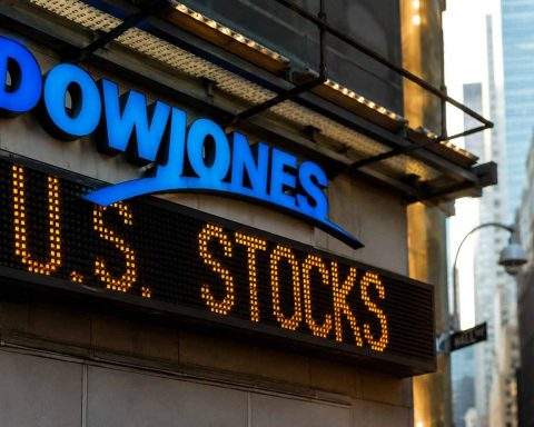 Dow Jones Rises 262 Points; Broad Blue-Chip Strength Counters Semiconductor Weakness