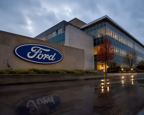 Ford shares climb in premarket ahead of $6.3 billion cash target for 2026