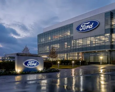 Ford shares hit analysts’ target price, trading 40% above GM