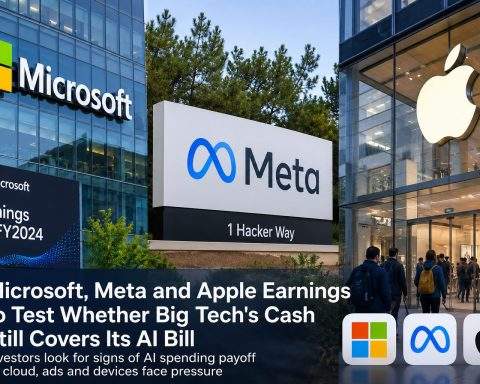 Microsoft, Meta and Apple Results to Gauge If Big Tech Has Cash to Match Soaring AI Costs