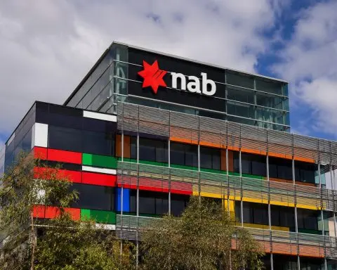 NAB climbs even as Big Four banks face steepest drawdown ahead of jobs data