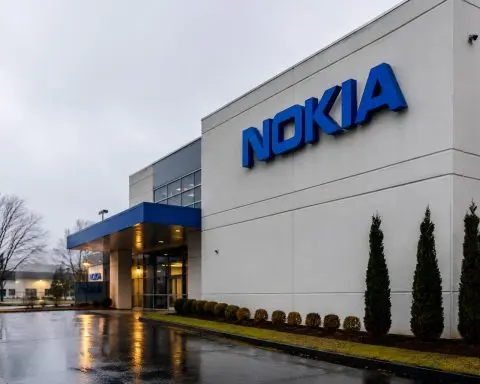 Nokia (HEL:NOKIA) shares fall further as AI-driven demand fails to boost short-term revenue