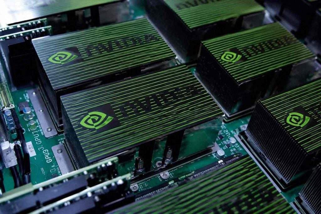 Nvidia (NASDAQ:NVDA) stock trades steady despite broader chip sector losses
