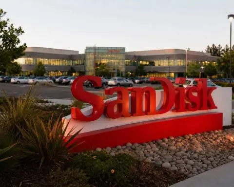 Sandisk Slumps 55% in July; Valuation Depends on Keeping 80% Margins