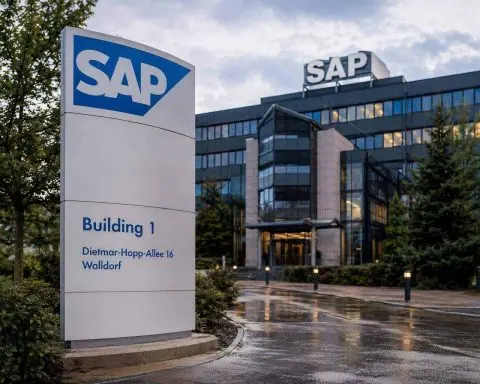 SAP (ETR:SAP) surges on cloud backlog outperformance, outshining profit downgrade