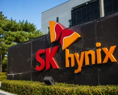 SK Hynix (KRX:000660) shares trade at a 28% ADR premium following $750 billion supply initiative
