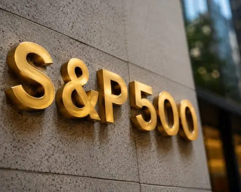 S&P 500 Hits Record as Oil Relief Exposes AI’s Valuation Divide