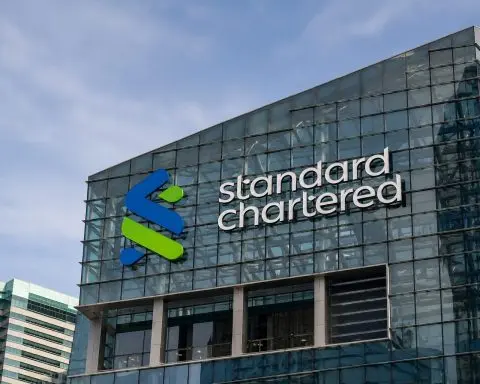 Standard Chartered dips; BlackRock’s wealth target capped at 5% valuation