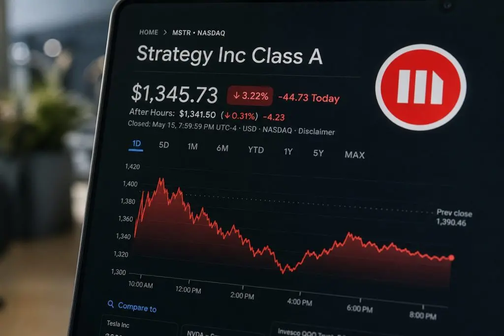 Strategy Inc (NASDAQ:MSTR) trades into July 6 open as cash position draws attention