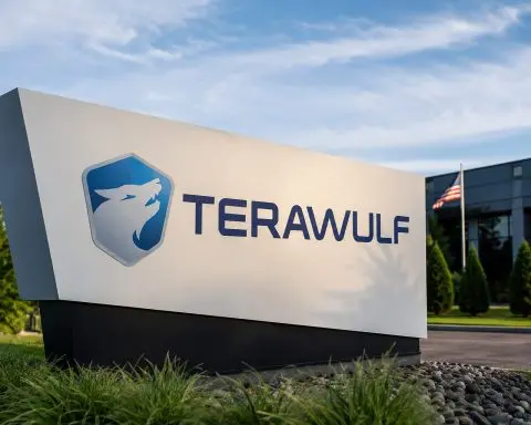 TeraWulf Drops 5% as $3.5B Debt Raises Pressure on $19B Anthropic Deal