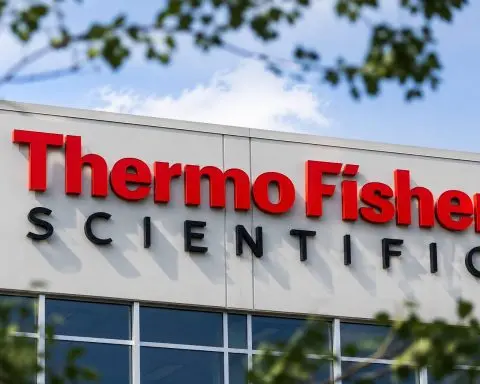 Thermo Fisher (NYSE:TMO) shares gain as instrument margins exceed sales growth