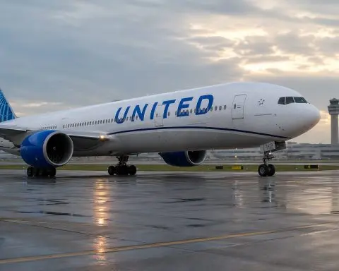 United Airlines (NASDAQ:UAL) Shares Unchanged After 2026 Outlook Boost; Peer Premium Absent