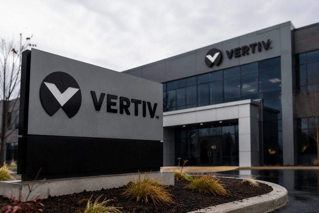 Vertiv Holdings (NYSE:VRT) stock jumps, valued at 58x cash flow guide as AI demand talk grows