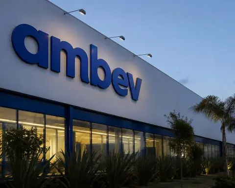 Ambev shares steady as Q2 cash flow surges