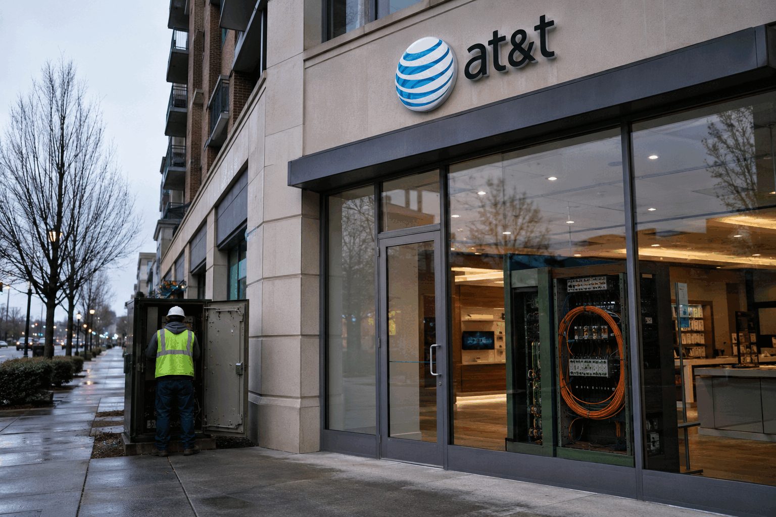 AT&T Shares Gain 2.3% as $4.7 Billion in Cash Flow Supports Fiber Growth AT&T Shares Gain 2.3% as $4.7 Billion in Cash Flow Supports Fiber Growth