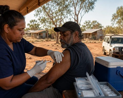 Australian equity market closed as A$13 million response to remote diphtheria outbreak tested