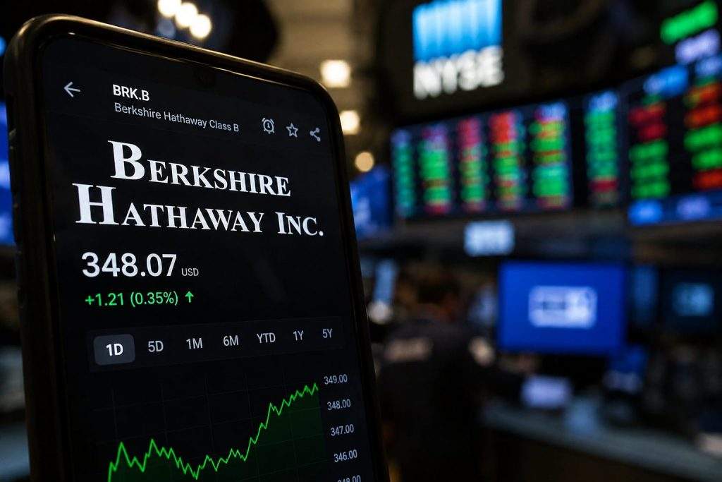 Berkshire Hathaway (NYSE:BRK.B) Rises in Premarket; Buyback Activity Around $486 Signals Valuation Insight Berkshire Hathaway (NYSE:BRK.B) Rises in Premarket; Buyback Activity Around $486 Signals Valuation Insight