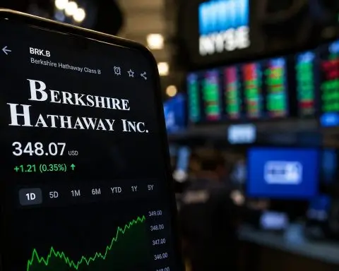 Berkshire Hathaway (NYSE:BRK.B) Rises in Premarket; Buyback Activity Around $486 Signals Valuation Insight