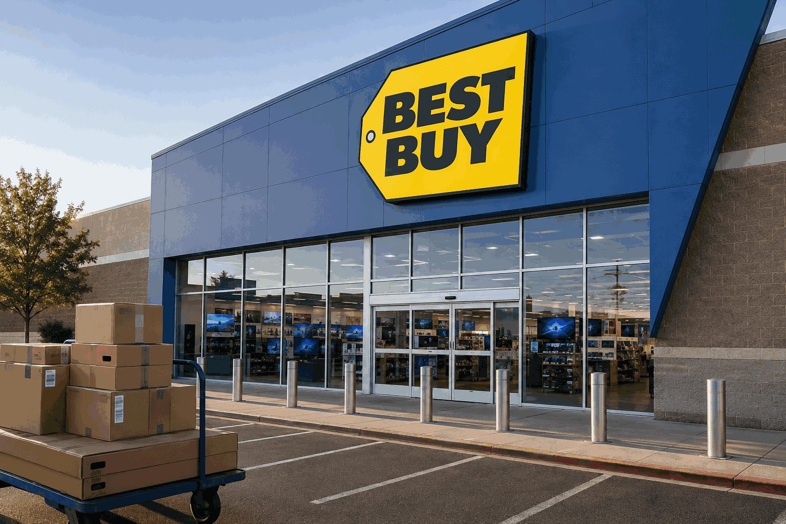 Best Buy Shares Drop 4.4% After Q2 Profit Beat Offset by Margin Pressure Best Buy Shares Drop 4.4% After Q2 Profit Beat Offset by Margin Pressure
