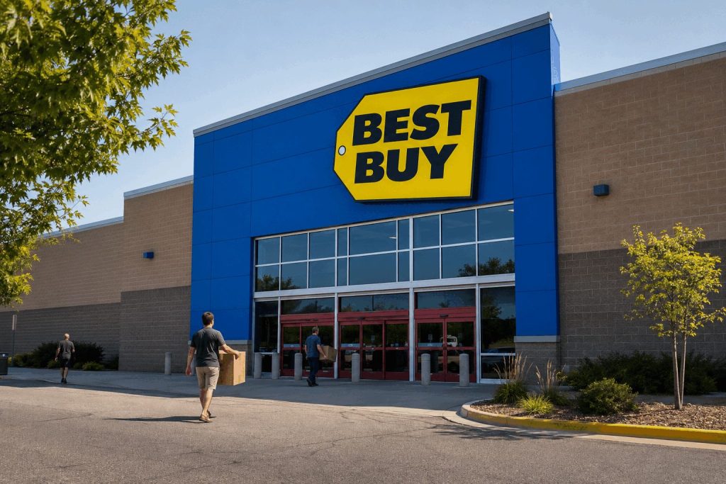 Best Buy Shares Drop 5.4% Despite Tariff Refund Boosting Profit Forecast, Nearly $1 Billion in Value Lost Best Buy Shares Drop 5.4% Despite Tariff Refund Boosting Profit Forecast, Nearly $1 Billion in Value Lost