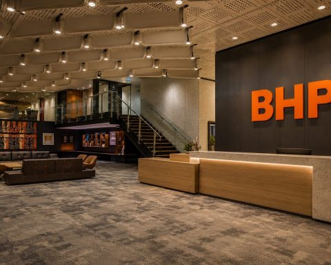 BHP Shares Climb 6.2% With Copper Surpassing Iron Ore as Targets Trail