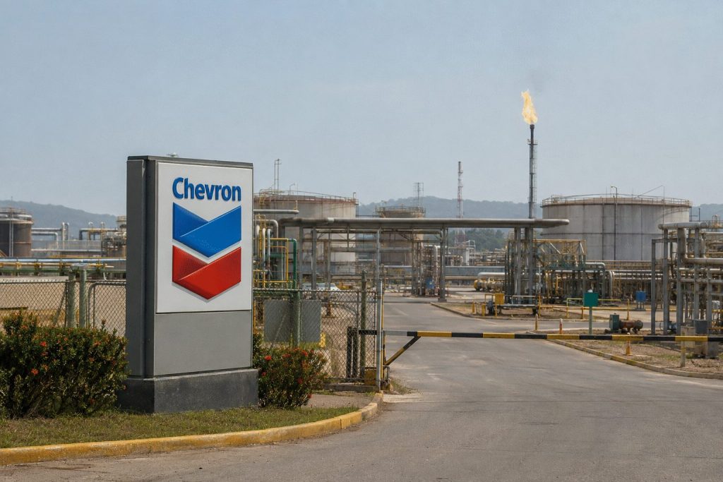 Chevron Shares Gain 1.1%, Market Cap Grows by $4.1 Billion as Venezuela Deal Approaches Chevron Shares Gain 1.1%, Market Cap Grows by $4.1 Billion as Venezuela Deal Approaches