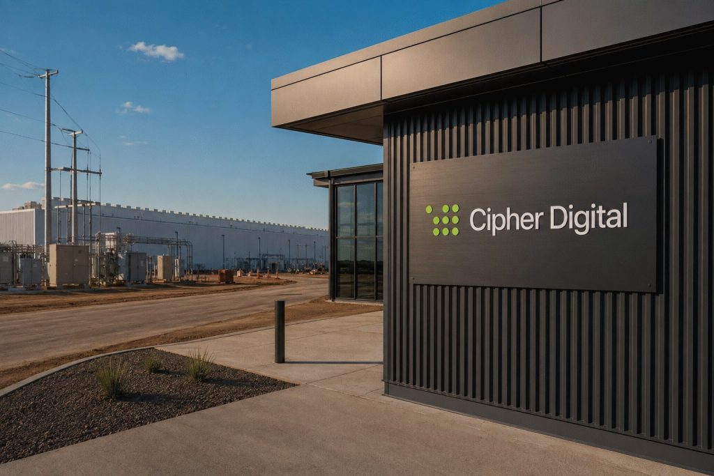 Cipher Digital Shares Drop 8% at U.S. Market Open Despite Bitcoin Gains, as AI Strategy Faces Valuation Scrutiny Cipher Digital Shares Drop 8% at U.S. Market Open Despite Bitcoin Gains, as AI Strategy Faces Valuation Scrutiny