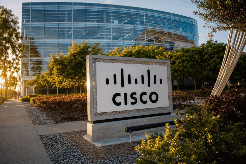 Cisco stock (CSCO) under pressure as AI revenue goal lifted to $7.5 billion, raising margin concerns