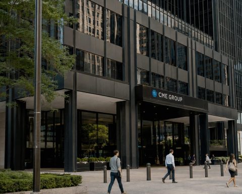 CME Group Shares Gain 1.7% as Record Trading Volume Lifts Margin to 69.5%