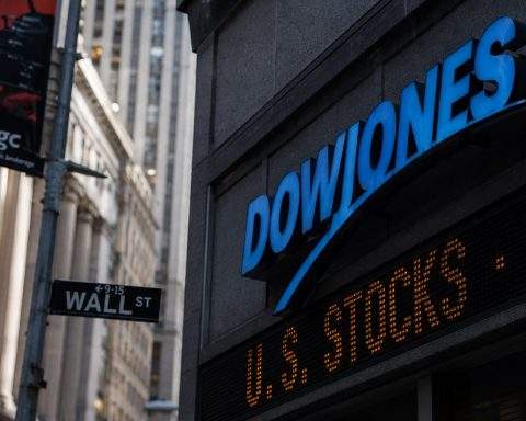 Dow sinks 454 points on steeper losses in six key stocks due to price-based index weighting