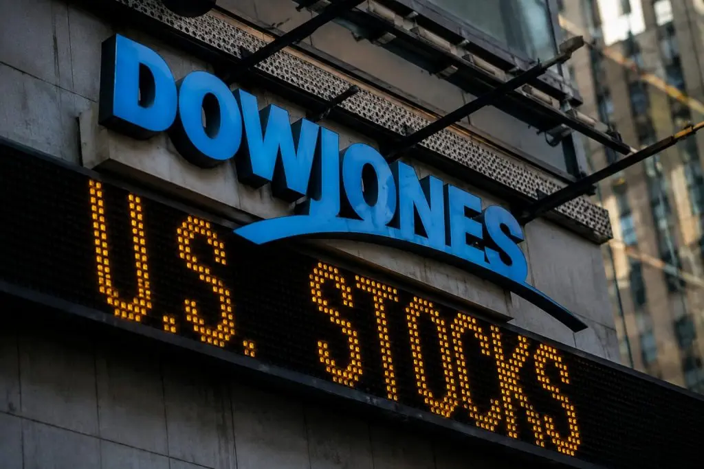 Dow Jones surpasses 54,000 for first time, Caterpillar leads surge