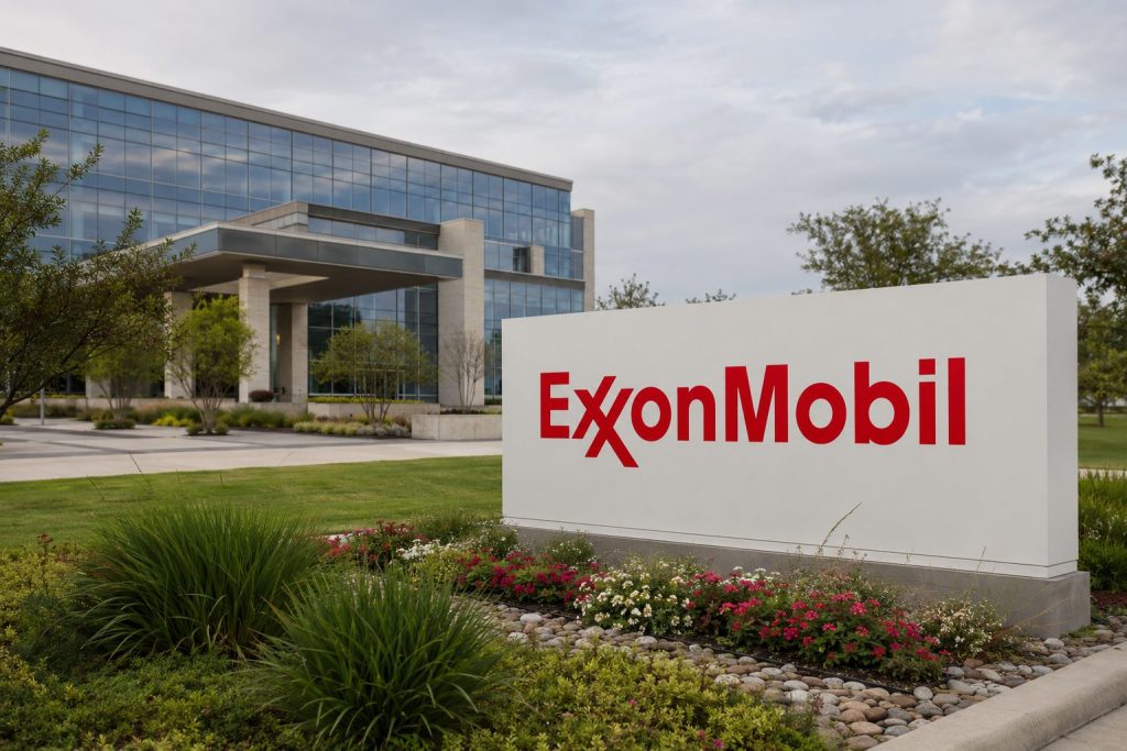 Exxon shares climb 1.5% as Brent at $91 challenges Vance’s lower-oil target