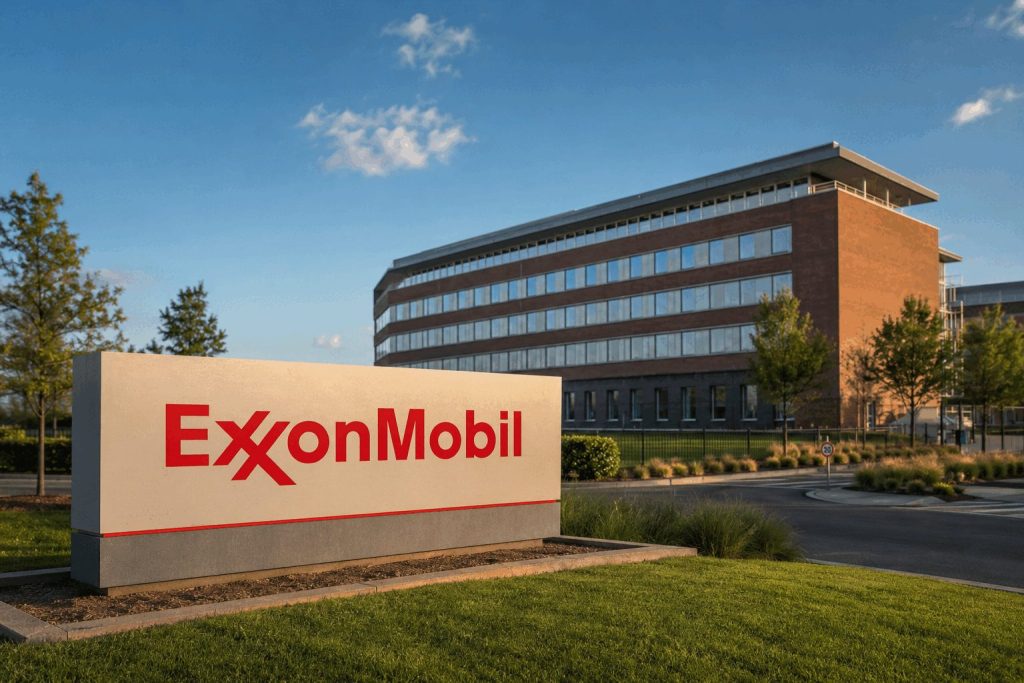 Exxon Shares (XOM) Gain 0.9% as Brent Climbs 6% on Hormuz Tensions