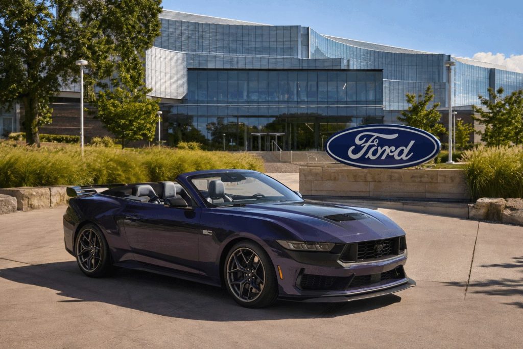 Ford Shares Rise 0.3% as Mustang Dark Horse SC Challenges Market with 2.5-Times Price Premium Ford Shares Rise 0.3% as Mustang Dark Horse SC Challenges Market with 2.5-Times Price Premium
