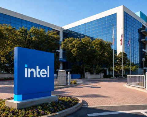 Intel Shares Slide 4.6% After CEO Invests $10 Million Amid $20 Billion Equity Dilution