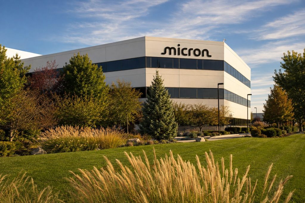 Micron Shares Climb After $10 Billion Boise Lab Announcement Matches Half of Quarterly Free Cash Flow